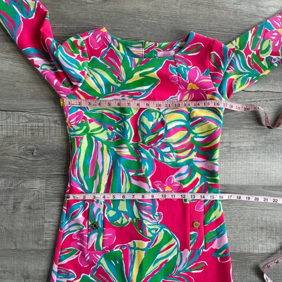Lilly Pulitzer Multicolor Charlene Jungle Tumble Shift Dress (size S) - Picture 13 of 13
